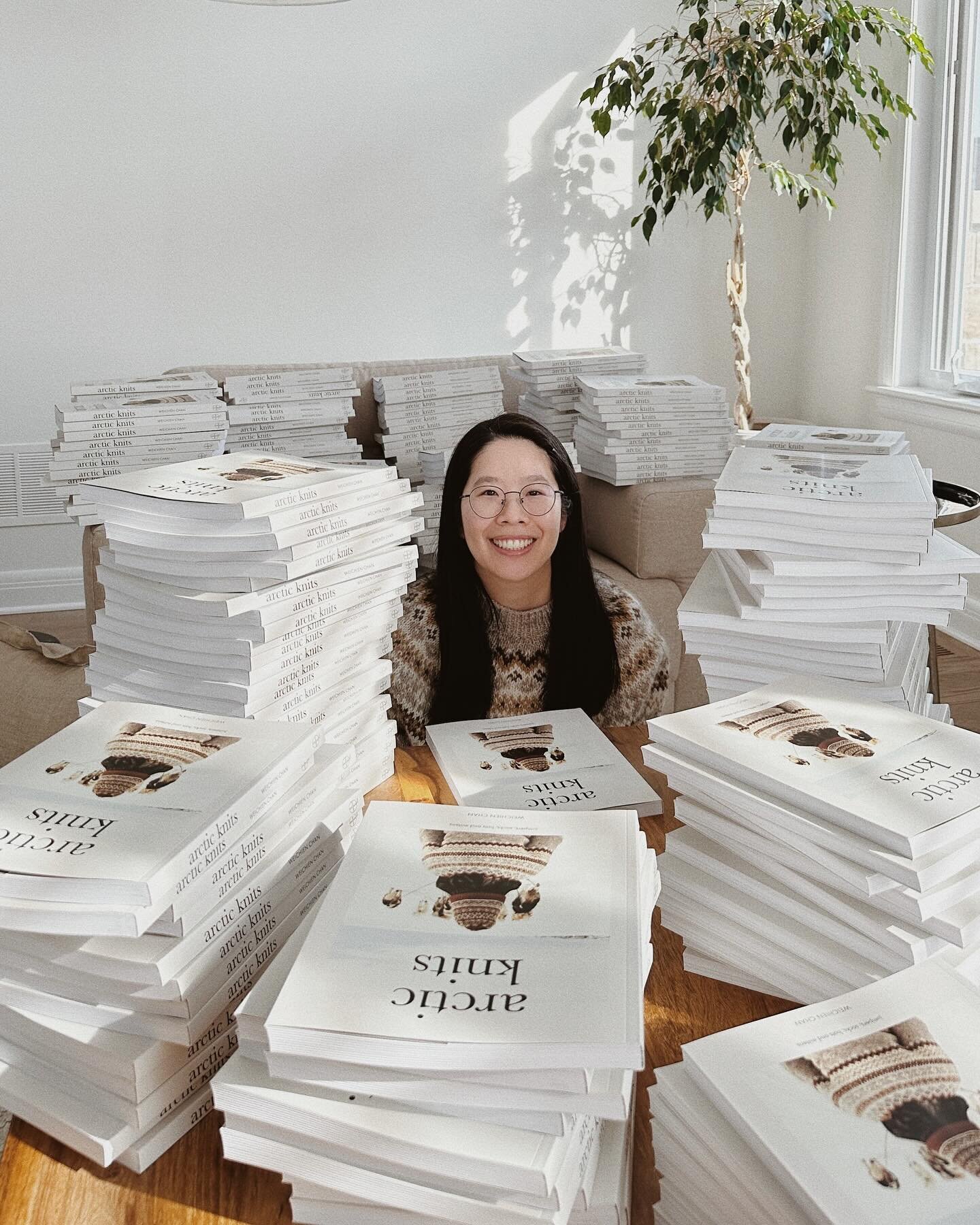 Sorry if you&rsquo;re getting tired of reading about arcitc knits, but I still can&rsquo;t believe it&rsquo;s been a month since receiving my books and shipping them out to you. *pinches myself* Feeling a bit teary and grateful amidst all the mess to